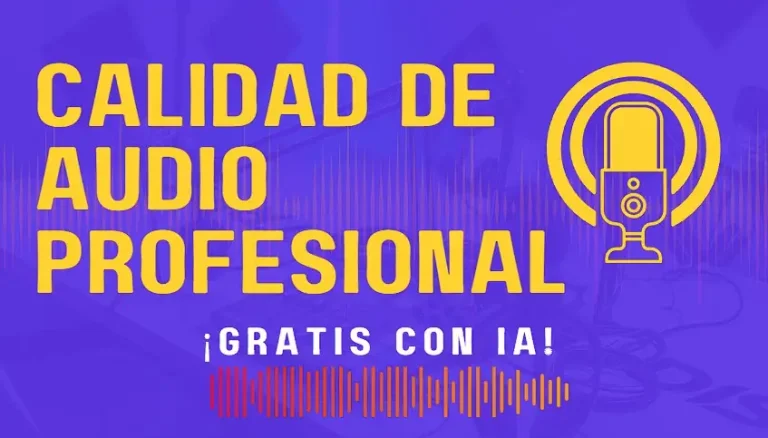 Mejorar Audio con IA Gratis Online