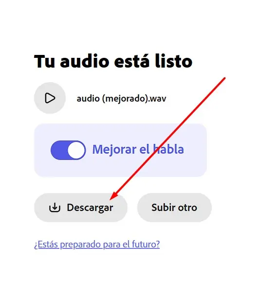 Mejorar audio con ia online gratis